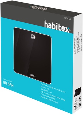 Bascula Ba�o Bb-55n Led 18okg. Habitex